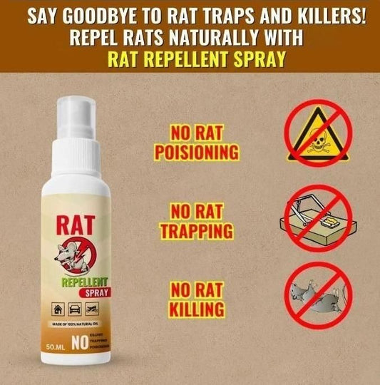 Rat Repellent Spreay 50ML (Pack of 2)