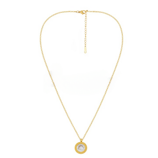 Cubic Zirconium Studded Necklace