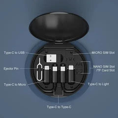 Fast Charging Travel Cabel Set